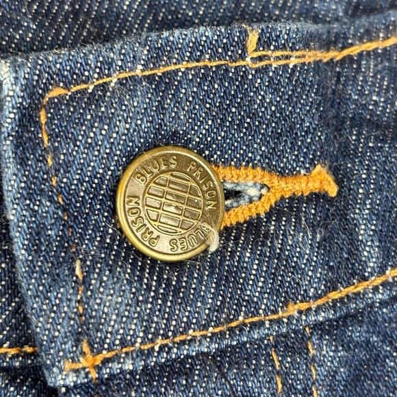 EUC Prison Blues Men's Relaxed Fit Blue Jeans made by prisoners Sz 42x30 - Picture 5 of 13